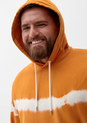 s.Oliver Men Big Sizes Sweatshirt in Orange