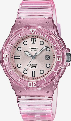 CASIO Analog Watch in Pink: front