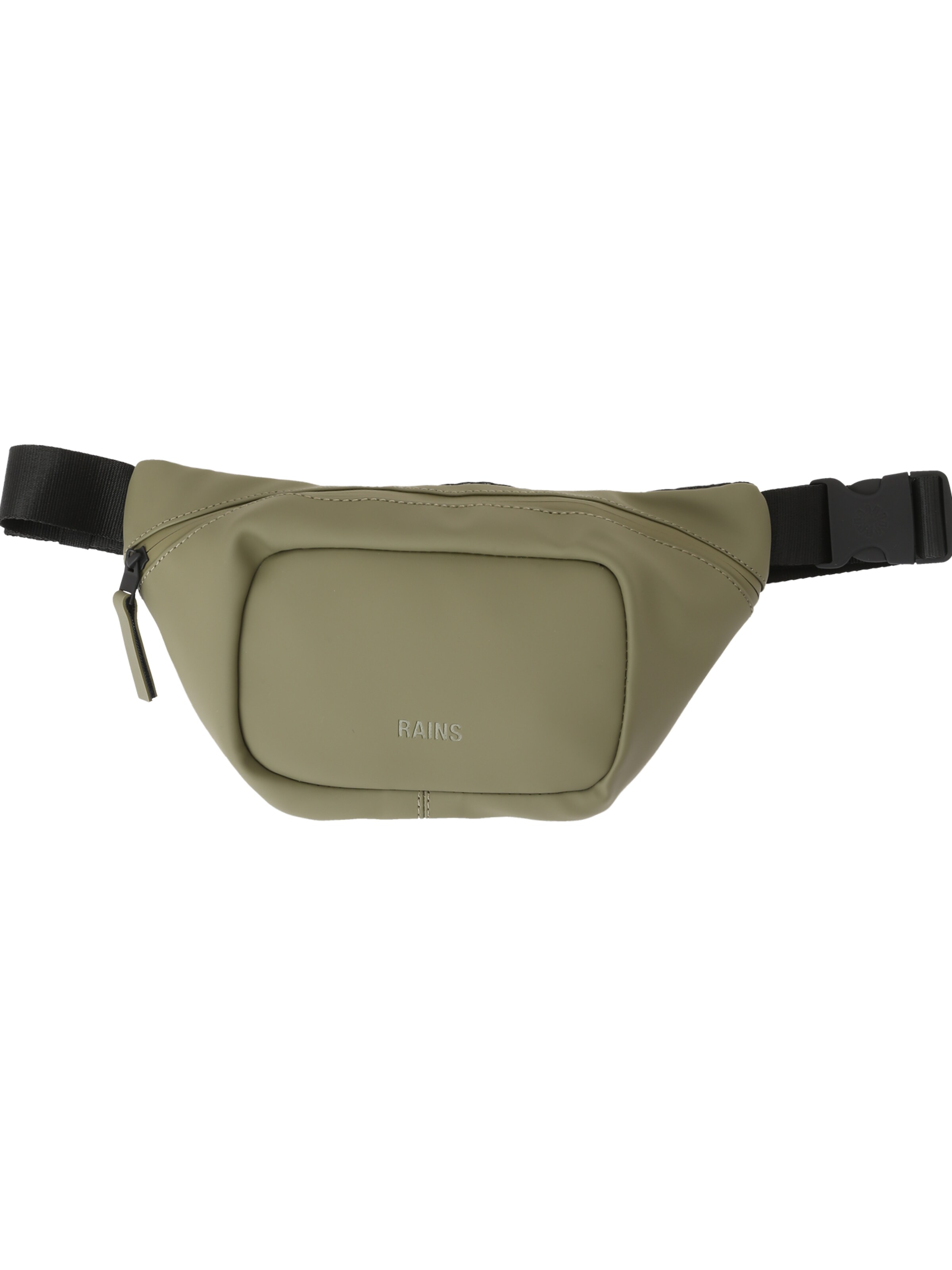 RAINS Heuptas in Groen: voorkant