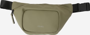 RAINS Belt bag in Green: front