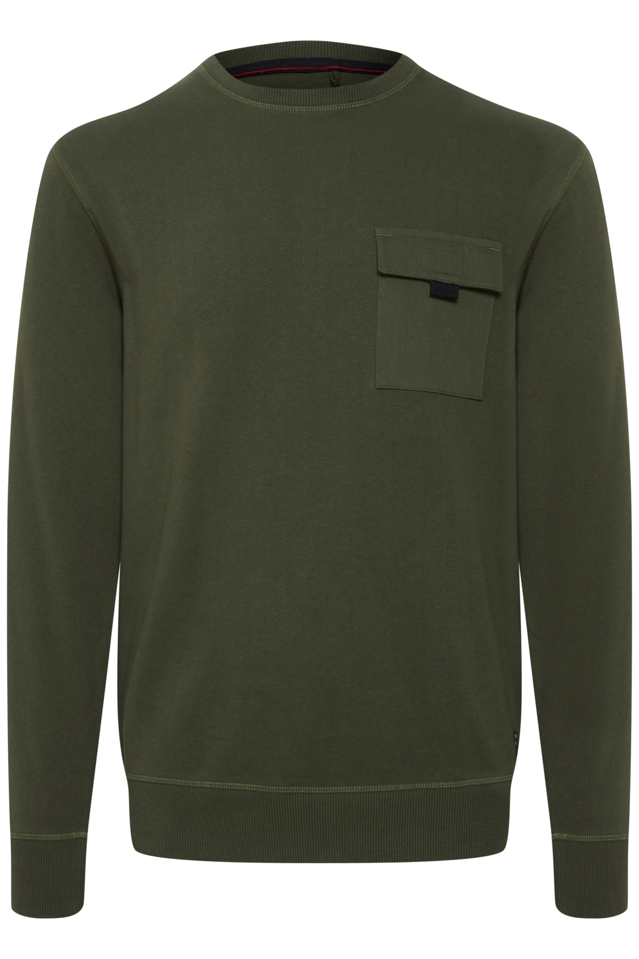 BLEND Sweatshirt 'Oskari' in Groen: voorkant