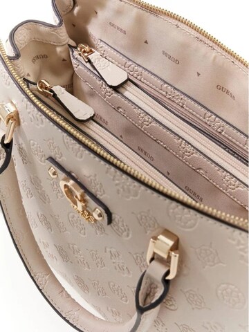 smėlio GUESS Rankinė 'Guess Sac Bandoulière Dita Dome Satchel Light Taupe Logo'