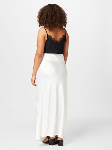 Nasty Gal Plus Skirt in White