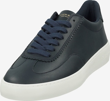 SCOTCH & SODA Sneakers laag in Blauw: voorkant