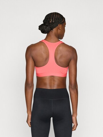 NIKE Bustier Športni nederček 'SWOOSH' | oranžna barva