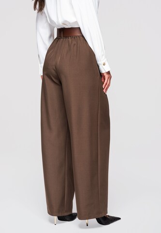 Ombre Wide leg Pants 'PACP-0101' in Brown
