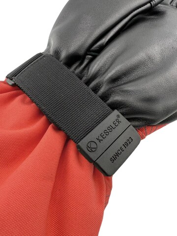 KESSLER Full Finger Gloves in Red