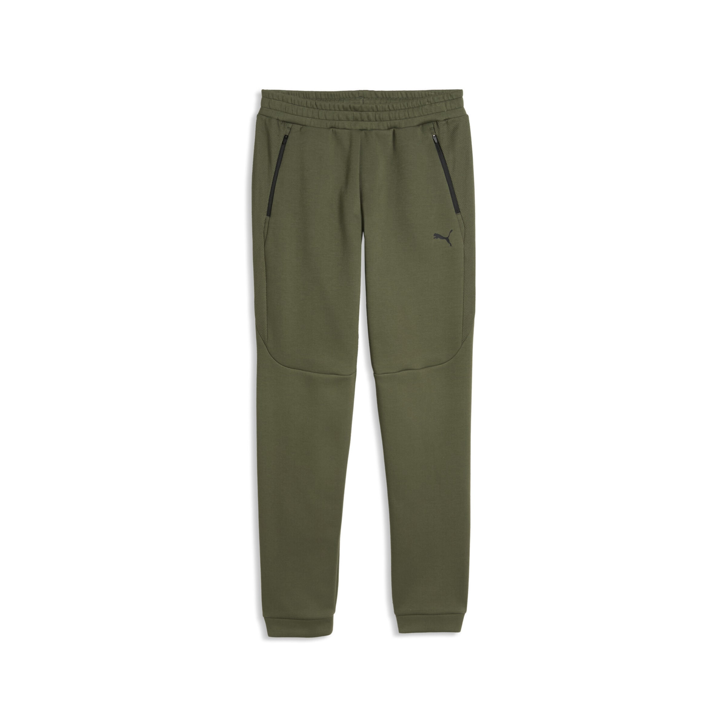 Pantalon de sport PUMA en vert : devant
