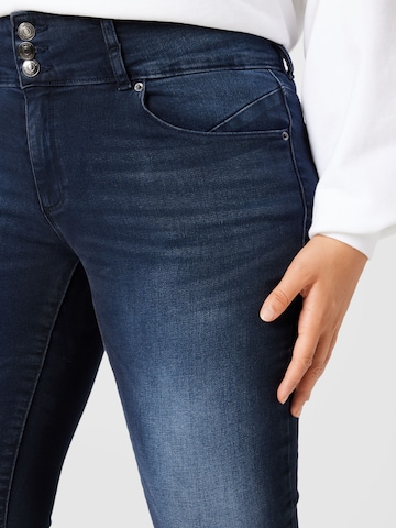 ONLY Carmakoma Skinny Jeans 'Annabel' in Blau