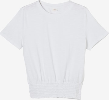 s.Oliver Shirt in White: front