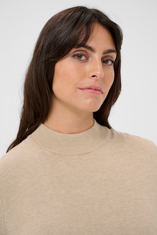 KAFFE CURVE Pullover 'KClizzy' in Beige