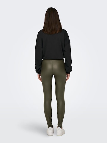 ONLY Regular Leggings 'COOL' in Groen