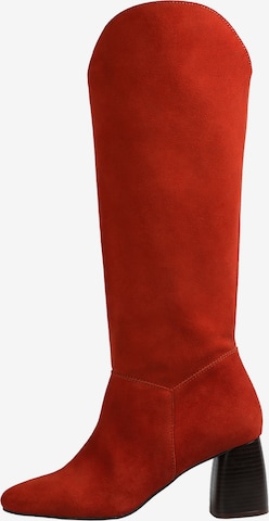 Boots Scalpers en orange : devant