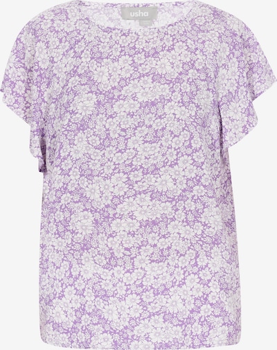 Bluză Usha pe lila / alb, Vizualizare produs