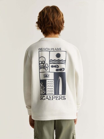 Scalpers Sweatshirt in Wit