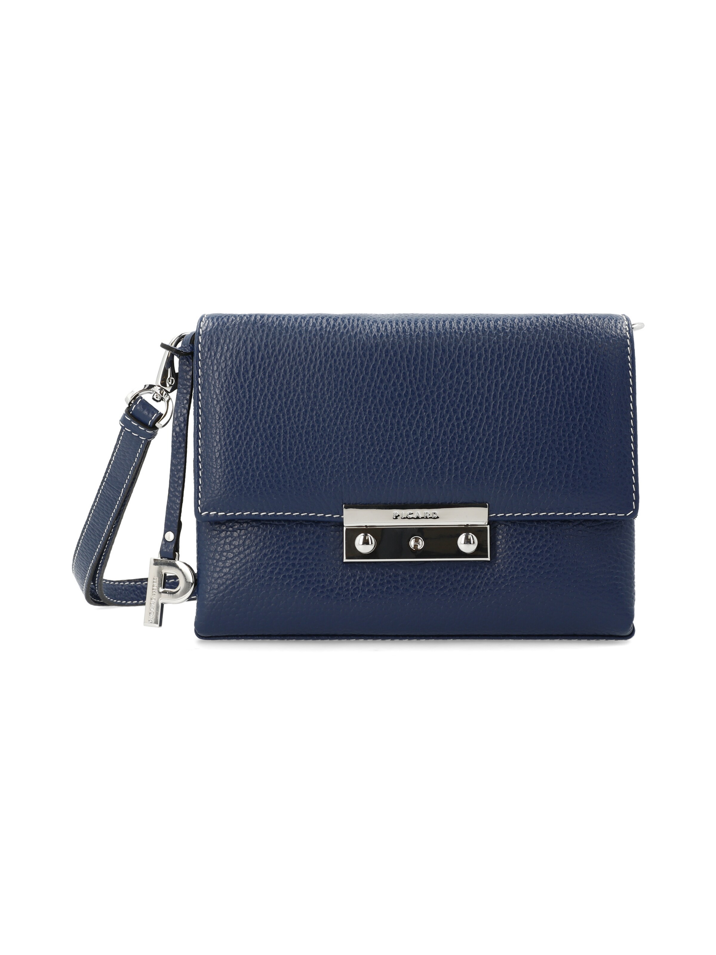 Picard Schultertasche 'Sigrid' in Blau: Vorderseite