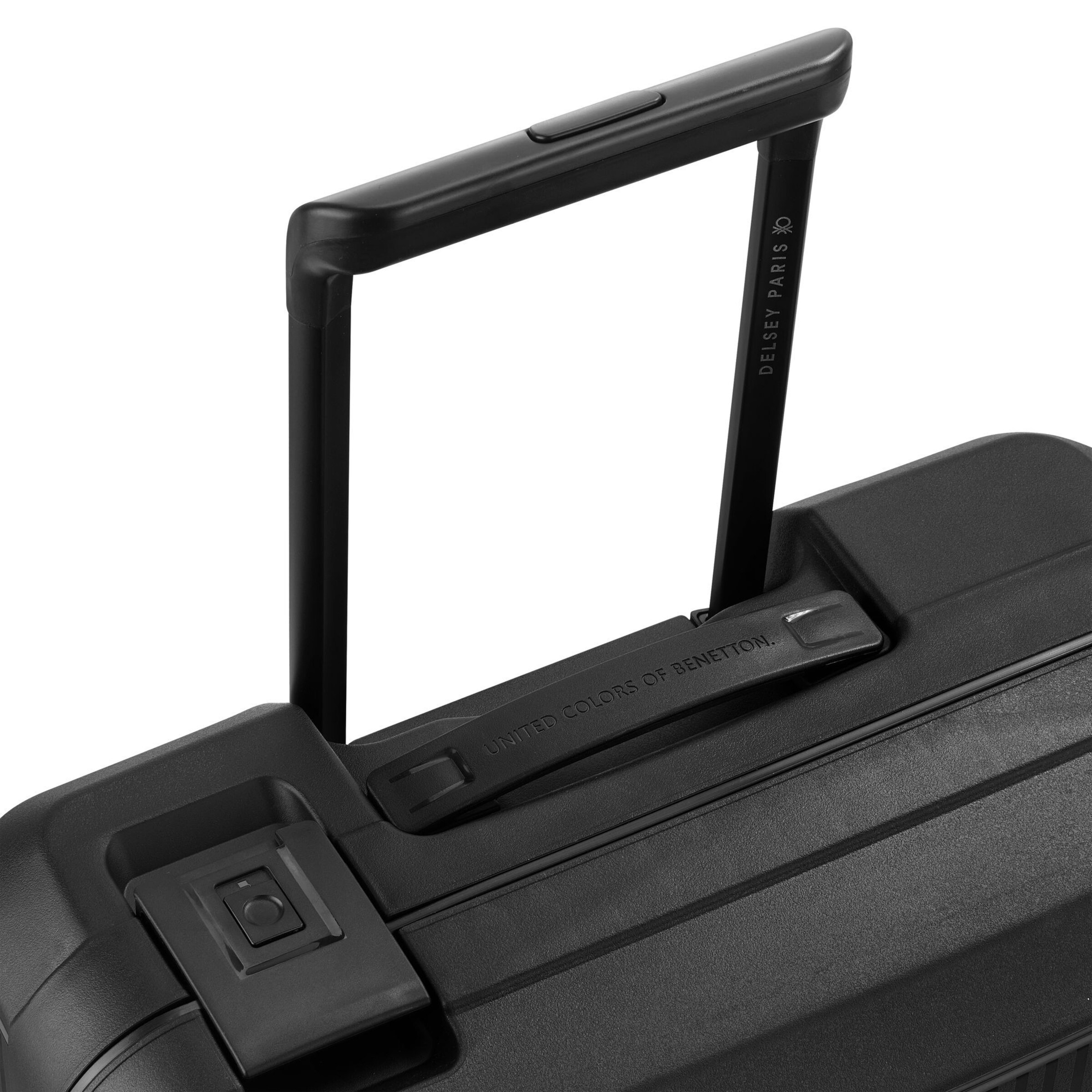 Trolley 'x United Colors of Benetton' di Delsey Paris in nero