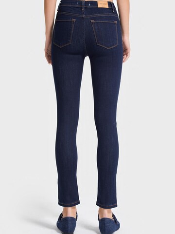 IT'S BASIC Skinny Jeans 'Skinny High Rise Jeans - Indigo' in Blauw