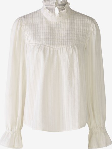 OUI Blouse in Wit: voorkant