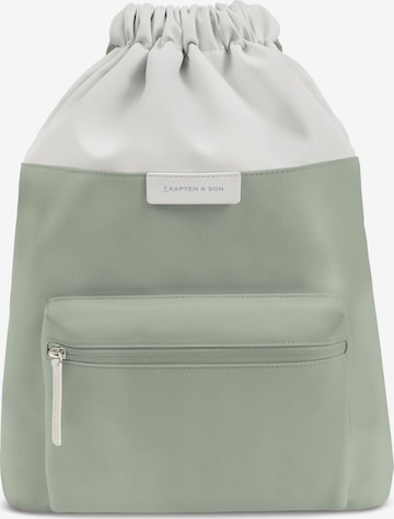 Kapten & Son - Mochila 'Storberg' en verde: frente