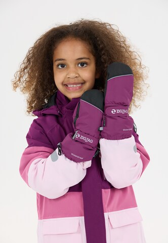 ZigZag Sporthandschuhe 'Shildon' in Lila: Vorderseite