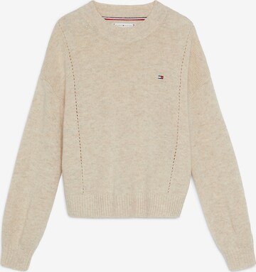 Pullover 'Essential' di TOMMY HILFIGER in beige: frontale