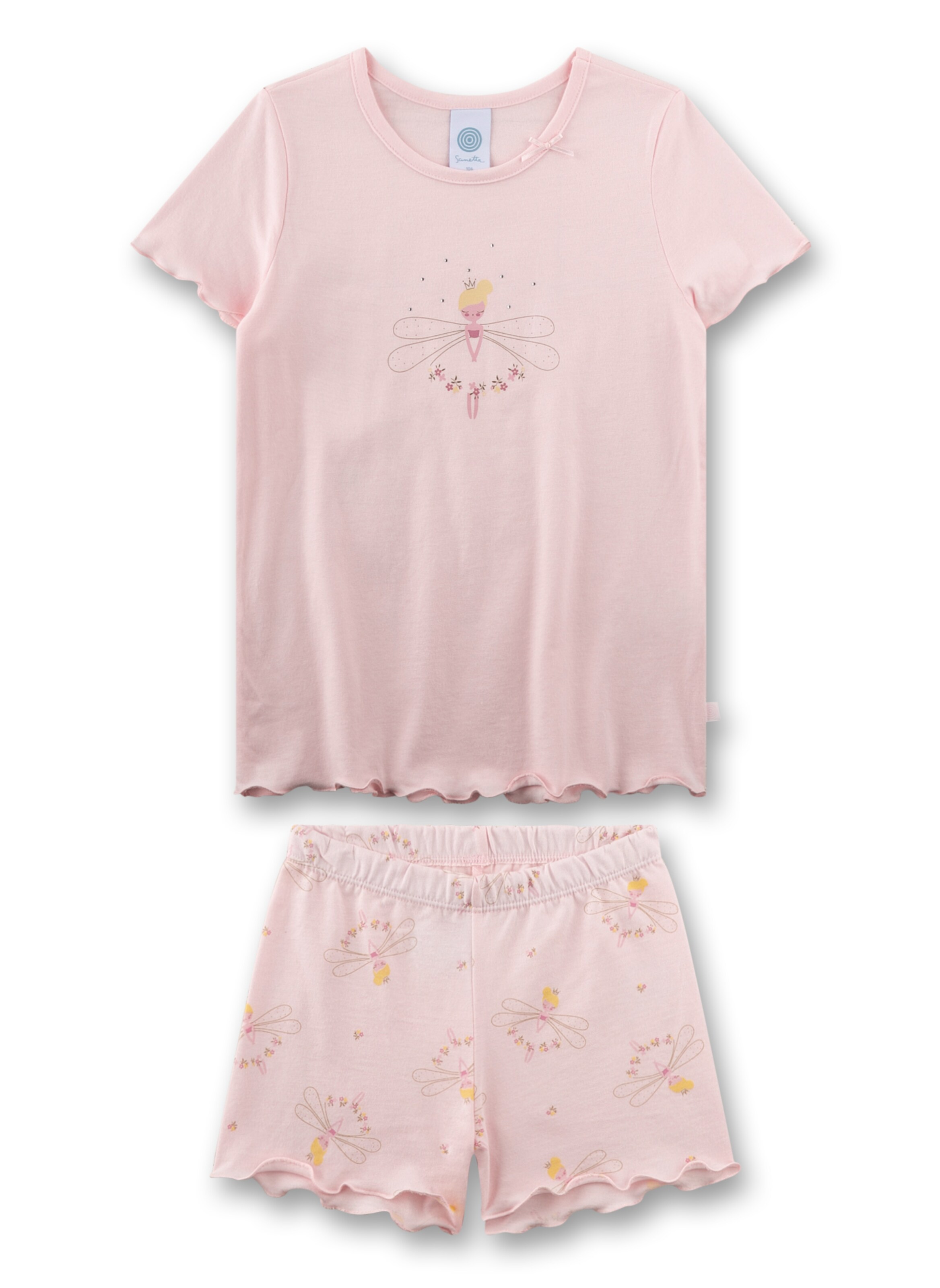 Sanetta Pajamas in Pink: front