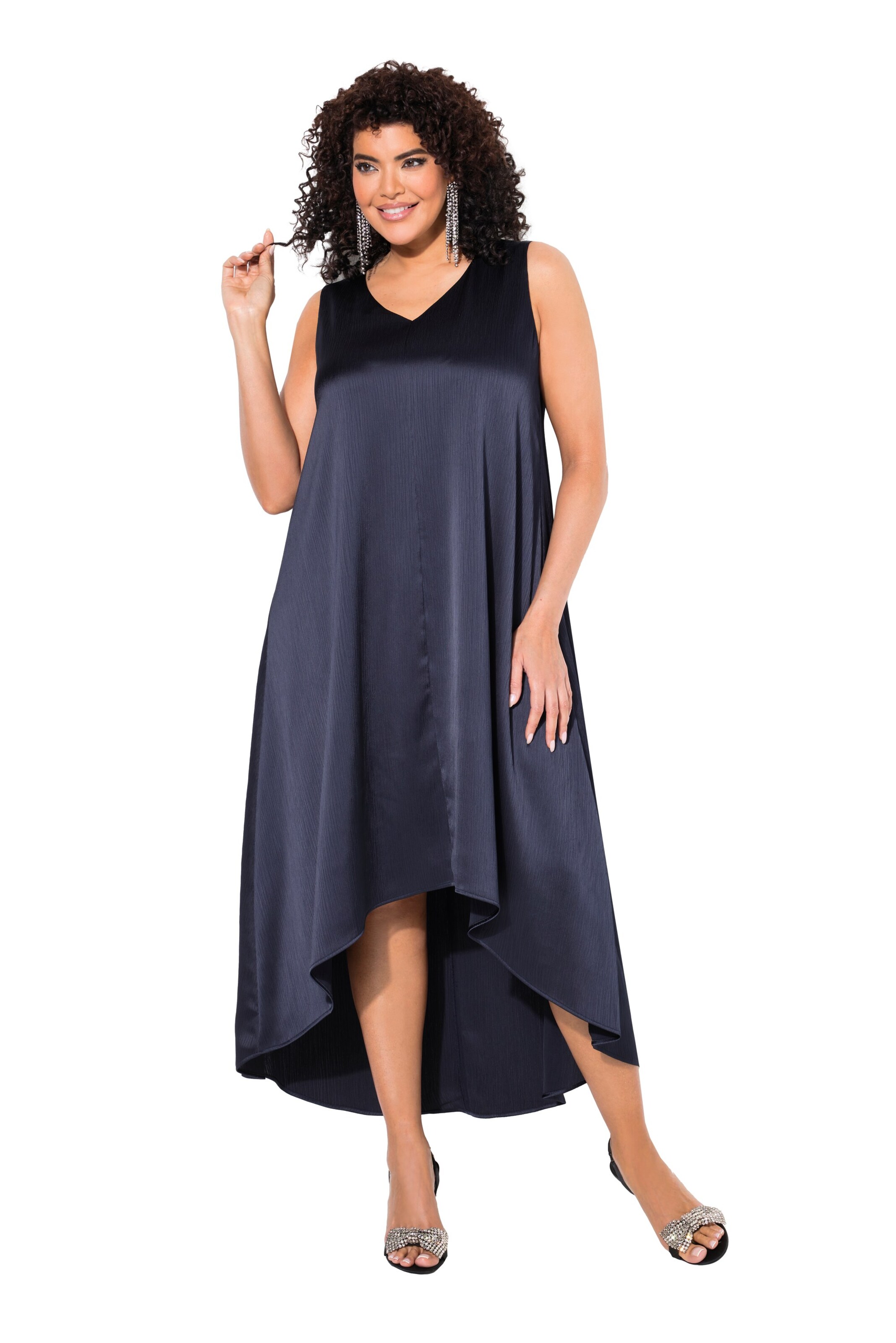 Ulla Popken Dress in Blue: front