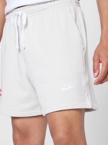 Nike Sportswear Regularen Hlače | bež barva