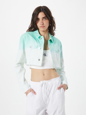 Calvin Klein Jeans Overgangsjakke i hvid: forside