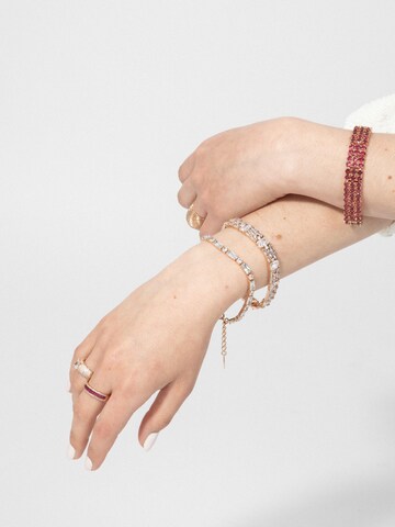 Bracelet 'Uriom' Luxenter en rouge