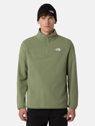 THE NORTH FACE Αθλητικό πουλόβερ 'Glacier' σε πράσινο: μπροστά