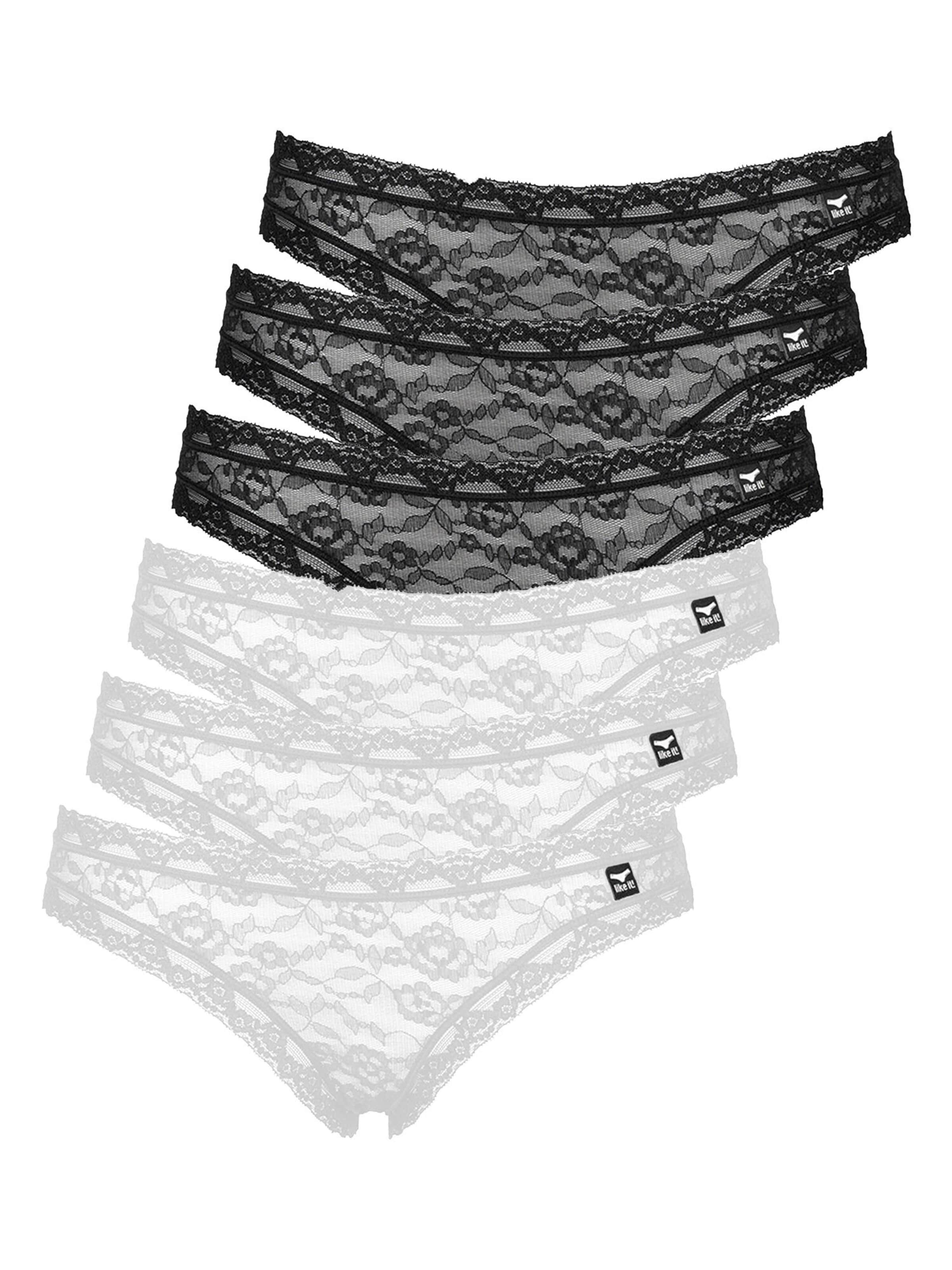 like it! Slip 'Lisa' in Weiß: Vorderseite