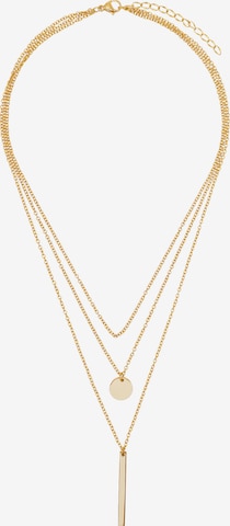 Heideman Ketting 'Halva' in Goud: voorkant