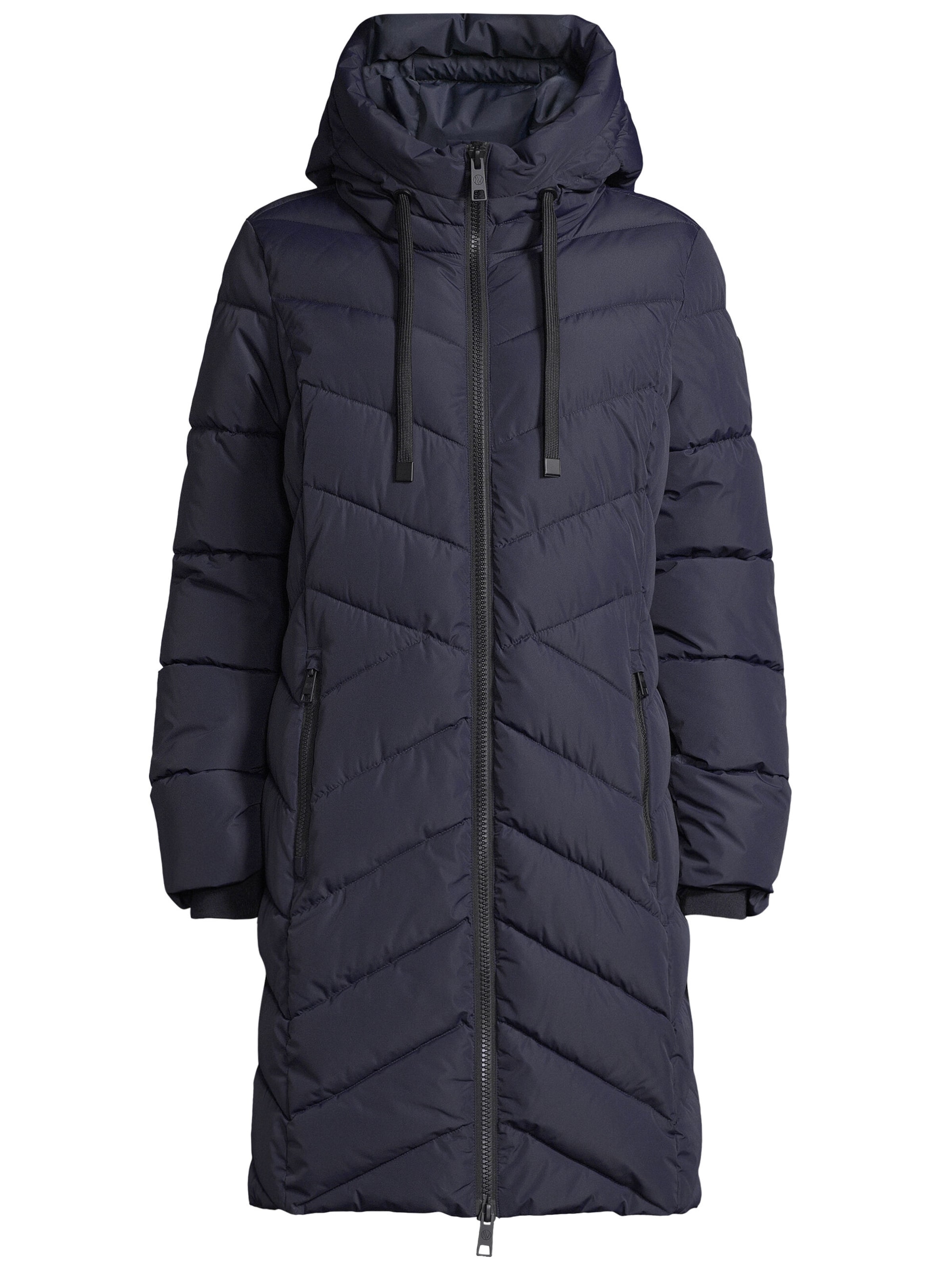 New View Winter coat in Blue: front