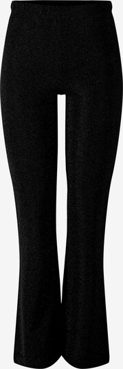 Pantaloni 'Lina' Pieces Petite pe negru / argintiu, Vizualizare produs