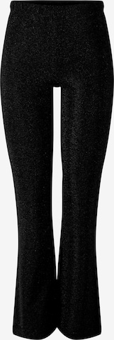 Pieces Petite Pants 'Lina' in Black: front