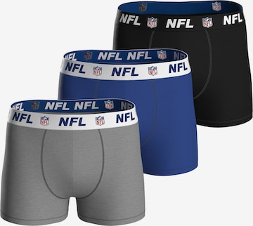 Huddle Boxer shorts ' NFL Shield Logo ' in Blue: front