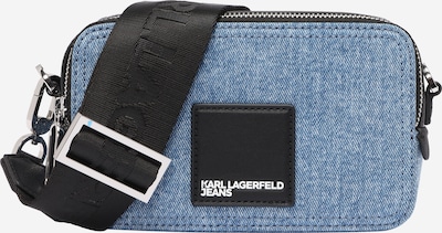 KARL LAGERFELD JEANS Τσάντα ώμου σε οπάλ / μαύρο / λευκό, Άποψη προϊόντος