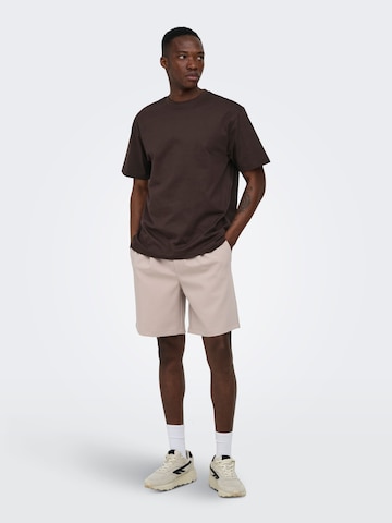 Only & Sons - Loosefit Pantalón 'ONSWill' en beige