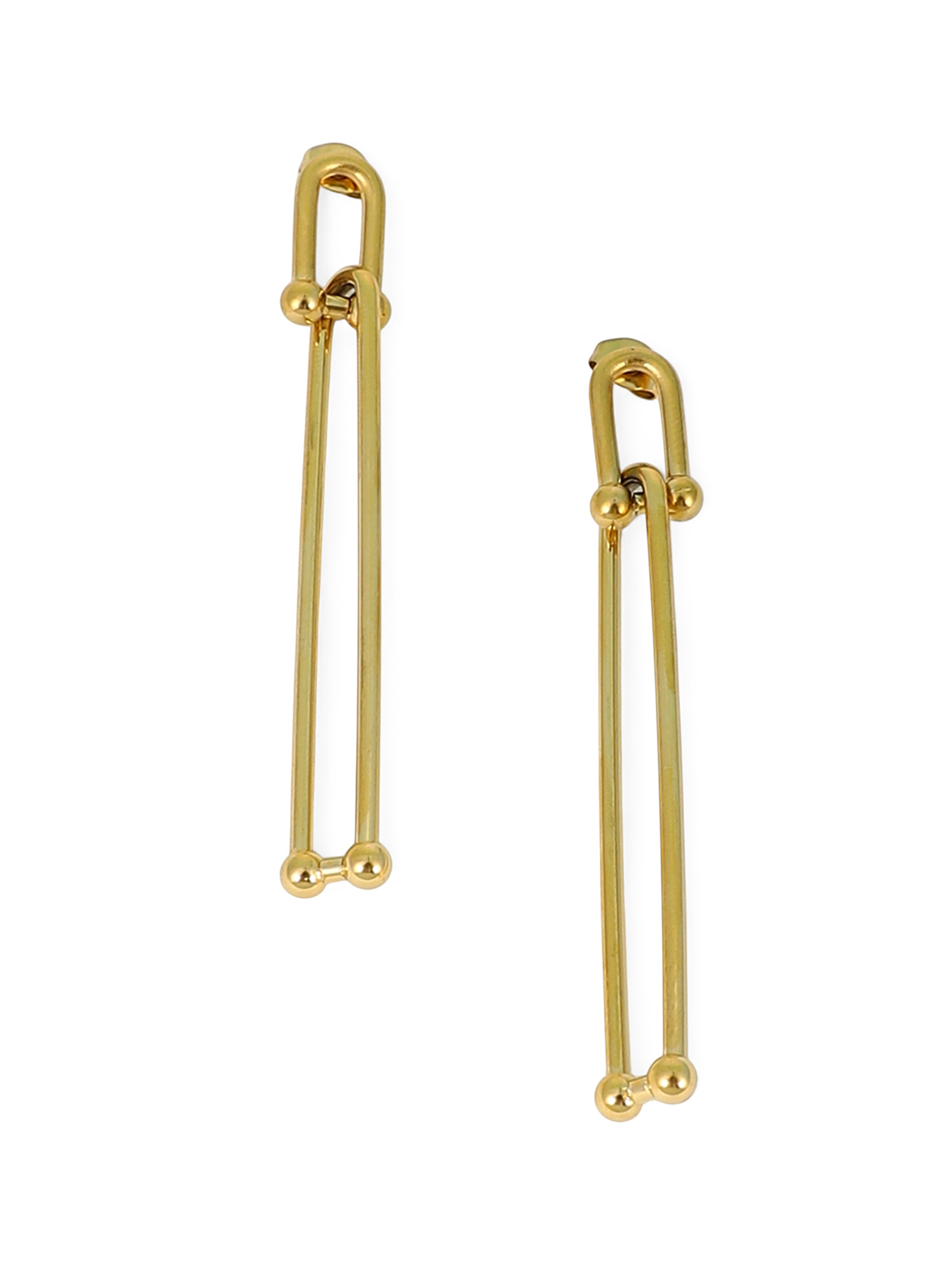 SOHI Серьги 'Kusum' в Золотой: спереди