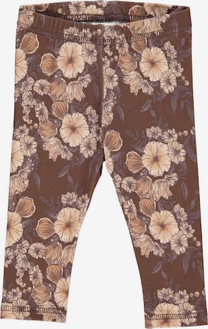 Müsli by GREEN COTTON Leggings in Brown: front