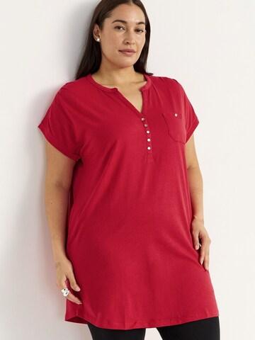 Cellbes of Sweden Tuniek in Rood: voorkant