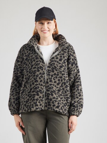 Noisy May Curve - Chaqueta polar 'NMLUCA' en gris: frente