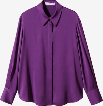 MANGO Bluza 'Ideale' | vijolična barva: sprednja stran