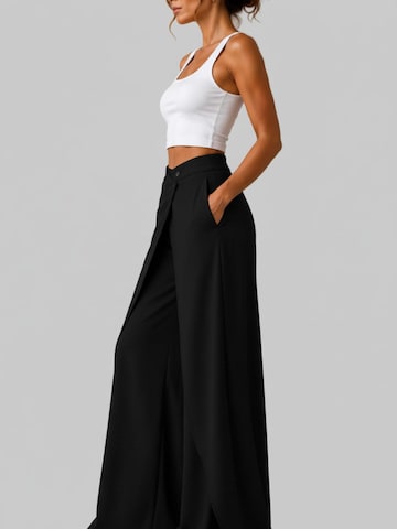 Regular Pantalon Madnezz House en noir : devant
