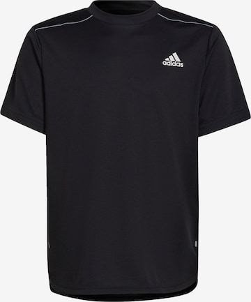 ADIDAS SPORTSWEAR Performance Shirt 'Designed For Aeroready' in Black: front