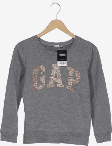 GAP Sweatshirt & Zip-Up Hoodie in XS in Grey: front
