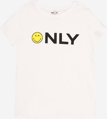 KIDS ONLY Shirt in Weiß: predná strana