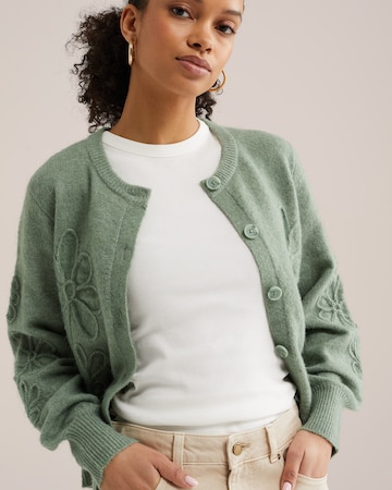 WE Fashion Kardigán - zöld